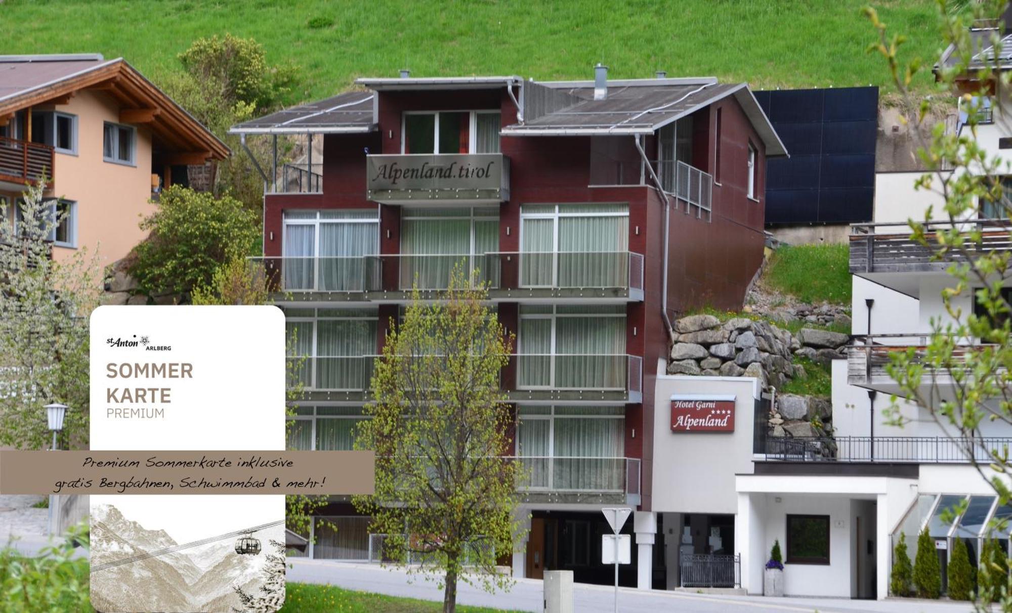 Hotel Alpenland Sankt Anton am Arlberg Exteriér fotografie